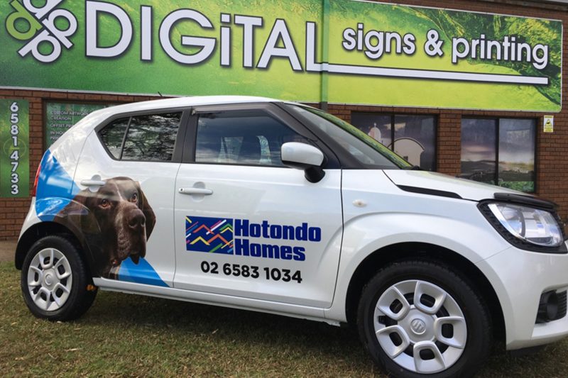 Vehicle signs & wraps by Digital Signs & Printing Port Macquarie