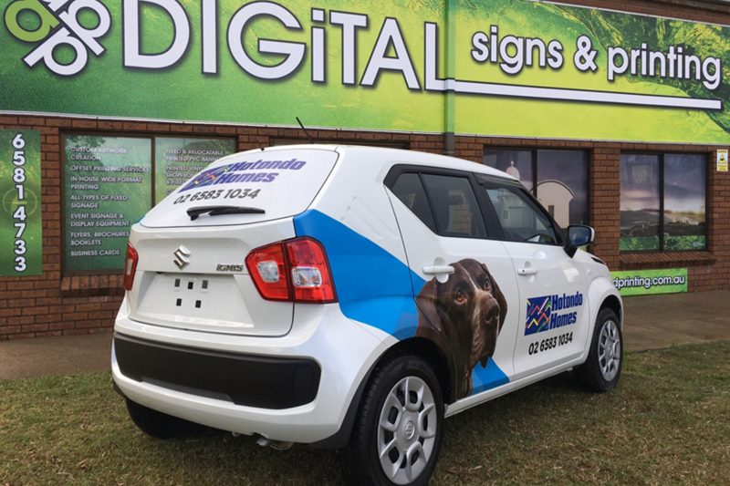 Vehicle signs & wraps by Digital Signs & Printing Port Macquarie